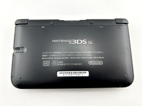 [A-rank] Nintendo 3DS LL XL console Black with Charger/Stylus