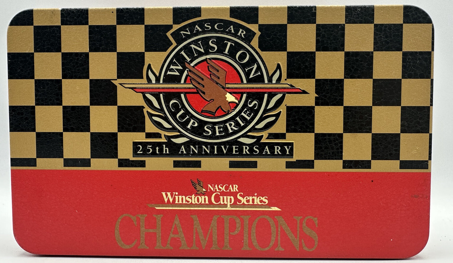 NASCAR Winston Cup Series 25th Anniversary Tin And 38 Books Of Matches