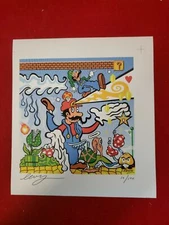 Levy "Super Psychedelic Brothers' Signed Art Print limited Edition Art