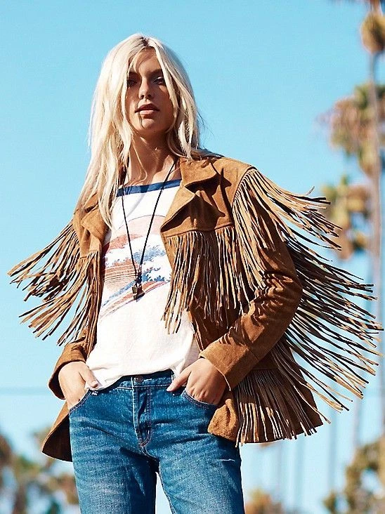 Western jackets with clearance fringe