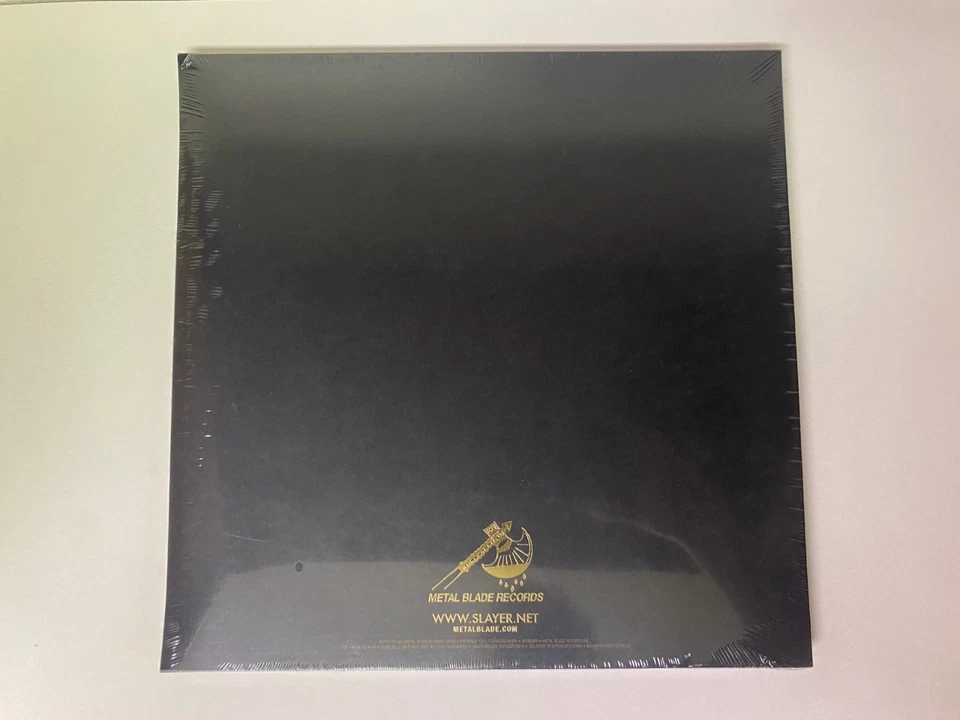 SLAYER SHOW NO MERCY 40TH ANNIVERSARY LP GOLD BLACK DUST COLOR VINYL BOX SET NEW - Image 2 of 3