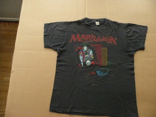 Marillion Vintage Welcome to the Garden Party Tour Conc 1980s vintage concert t-shirt, vintage, single stitch, B+ condition