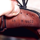 * NIB * $425 Allen Edmonds POWELL Derby  10 D  Black * with new Trees — photo 6