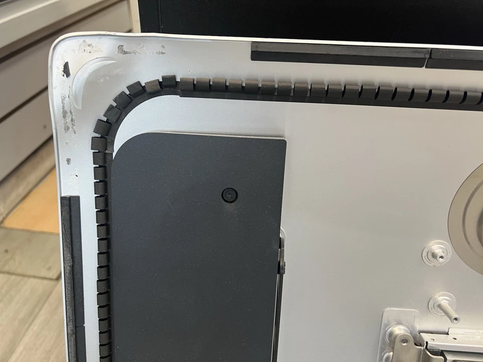 A2115 iMac 27″ Late 2019 5K Rear Case Housing with Stand (One Corner Bent) 👇 - Image 4 of 4