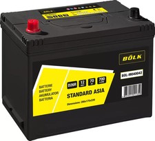 Batterie de voiture BOLK 70Ah/700A  TOYOTA HILUX