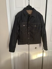 Authentic NWT Unisex Gucci Reversible Denim Jacket Size 52. Denim /Monogram