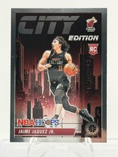 Jaime Jaquez Jr. 2023-24 Hoops Premium Stock City Edition Premium #22 Miami Heat