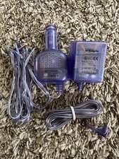 Clear Purple InterAct  AC & Car Adapter for the Game Boy Color