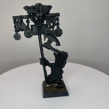 Dwarf Troll / Giant Slayer Banner - Rare Metal Warhammer OOP - WFB-033