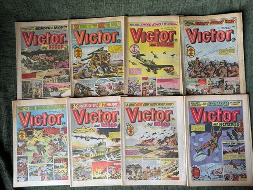 HUGE Vintage Victor Comic Job Lot Bundle X107 Issues 1980 to 1984 W214 - Picture 3 of 12