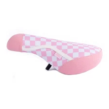 Cult BMX Vans Slip on  Checker Board Pivotal Seat Pink/White