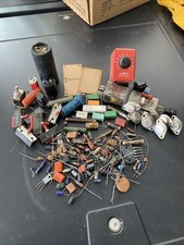 Vintage Electronic Parts Mixed Lot Capacitors...