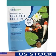 Fish Food Pellets Probiotics Multivitamin Koi Goldfish Fish Tank Outdoor Dietary