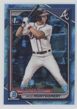 2024 Bowman Chrome Draft Sapphire Edition Nick Montgomery #BDC-129 rw9