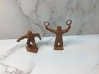 Vintage Marx Tom Corbett Rex Mars Space Patrol Rubber Figures Lot of 2