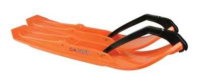 C&A Pro MTX Mountain Trail Snowmobile Ski Orange 77100392