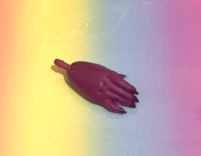   Rainbow SHADOW High Puppe Ersatz MONIQUE Eisenkraut ERSATZ RECHTE HAND Lila 