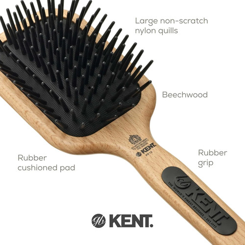 "Perfect For" Thick Pin Large Detangling Paddle Hair Brush - Picture 5 of 6
