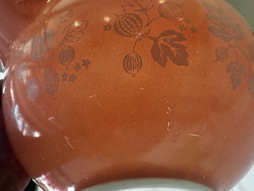 Vintage PYREX Pink Gooseberry Cinderella Bowls complete set 441-444 (A) - Picture 20 of 21