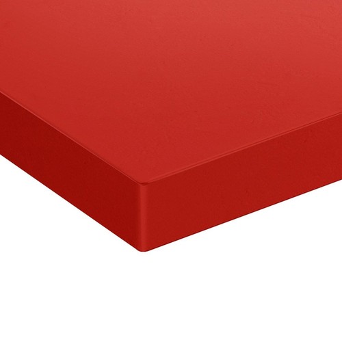 GGM Gastro Schneideplatte für Arbeitstisch - 700x800mm - HACCP-Konform - Rot - Bild 3 von 3
