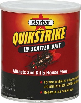 Starbar 5 lb Quikstrike Fly Attractant / Killer Scatter Bait - Knock 'em Dead!