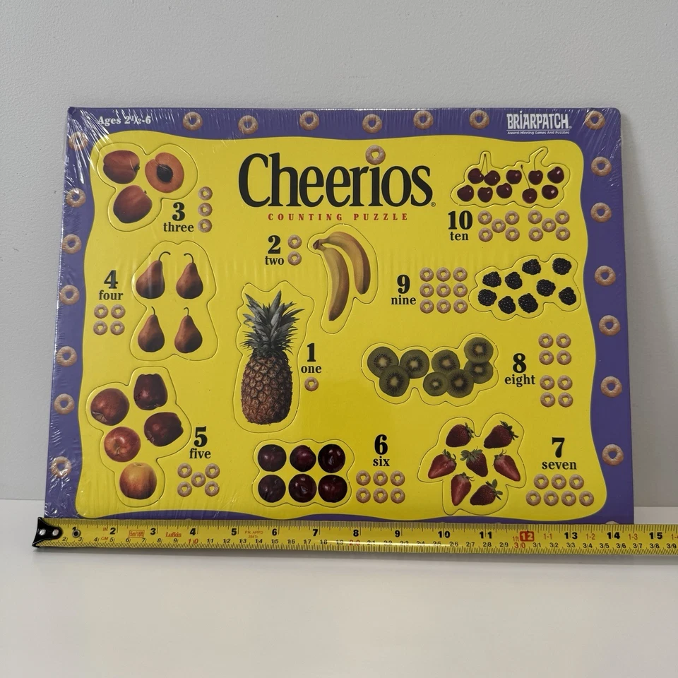 Vintage Briarpatch Cheerios Advertising Counting Puzzle 2000 NEW - Image 4 of 4