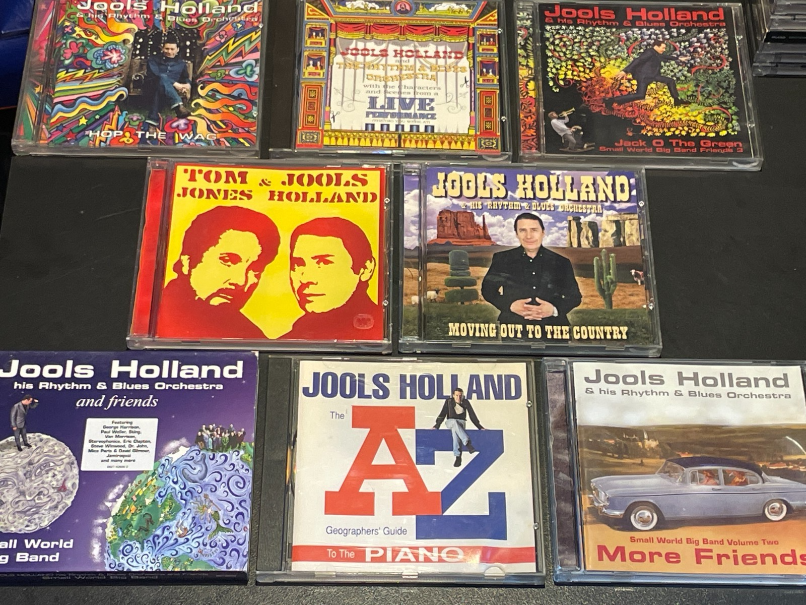 Jools Holland - 8 CD Albums - Jack O The Green, Tom Jones, Hop The Wag etc