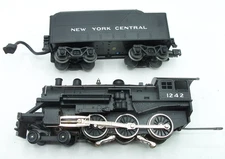 for repair: MTH New York Central (NYC) #1242 4-6-0 Steam Locomotive READ