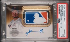 2023 Topps Dynasty Kodai Senga Rookie Logoman Patch Auto 1/1 PSA 7 New York Mets