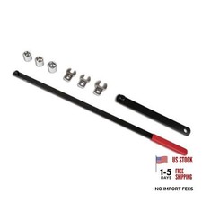 8PCS Serpentine Belt Tool Kit, Belt Tensioner Wrench Set 3/8"  1/2" Drive for