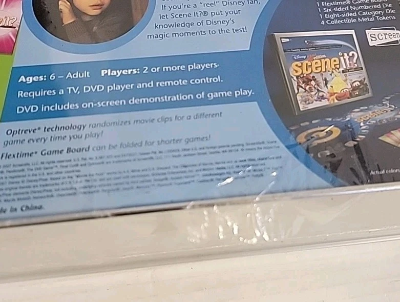 Scene It 2007? Disney 2ª Edición El DVD Familia Trivia Juego (Lata de Coleccionista) Foto 3 de 4