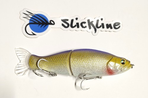 SLICKLINE 135 Jointed Sinking Minnow Glide Bait Fishing Lure Bass Pike 14 COLORS - Picture 37 of 66