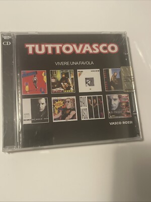 *HH* Cofanetto 2 CD disc disco Vasco Rossi Tuttovasco vivere una favola music