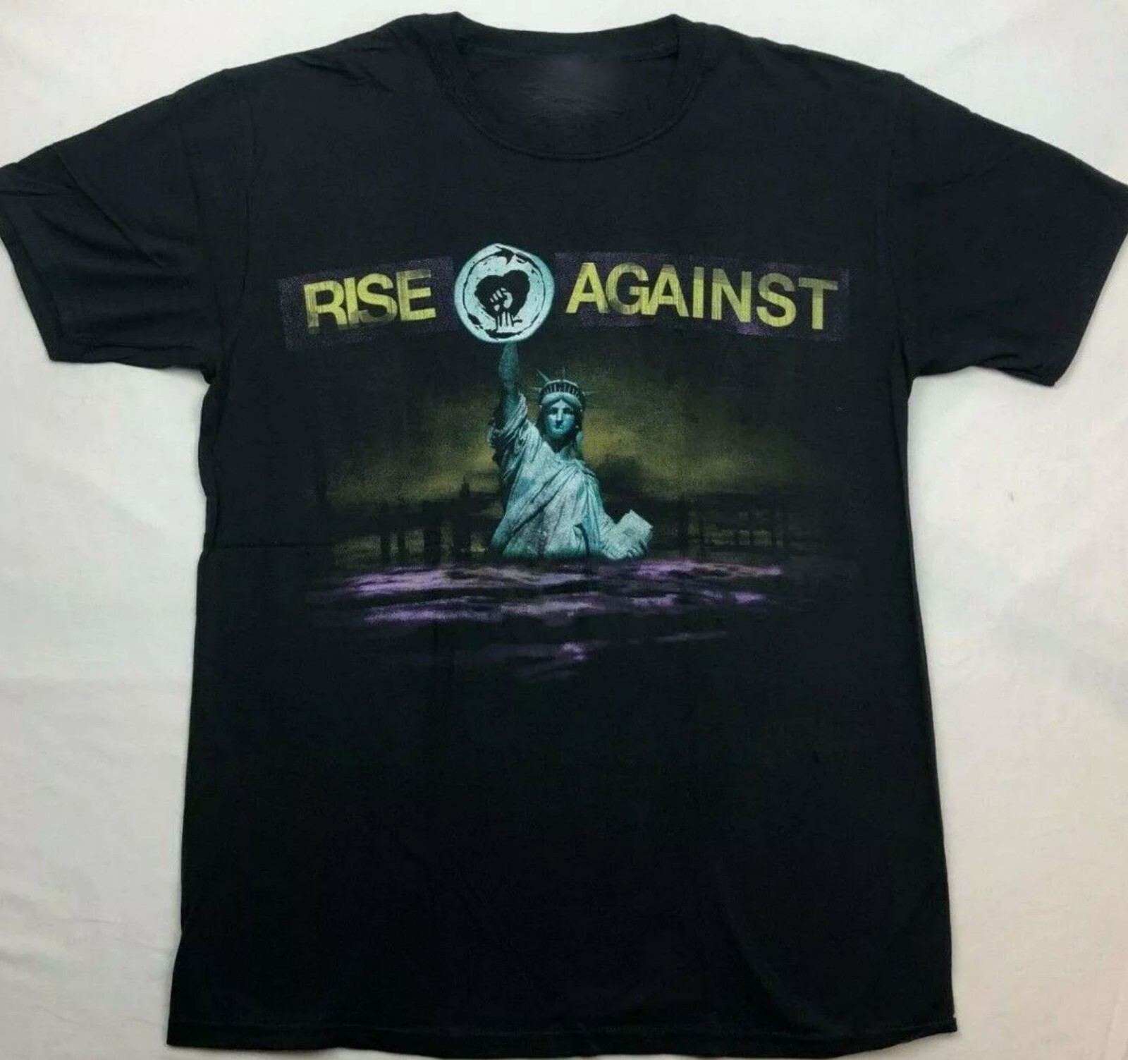 Vintage Rise Against Band Music Lover Unisex Cotton Black T-Shirt All Sizes