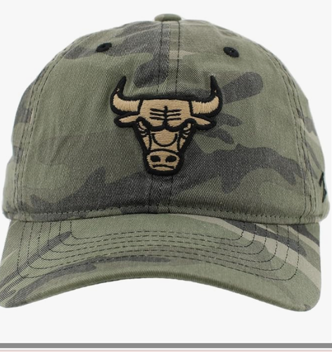 Zephyr ZHATS Chicago Bulls Camo Hat Officially Licensed Embroidered Adjustable - Picture 2 of 8