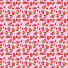 Sidestroke Boogie Peony Berries Cotton Fabric