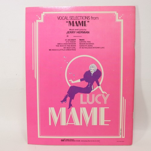 Mame Vocal Selection Songbook Sheet Music Score 1974 Edwin Morris - Picture 3 of 12