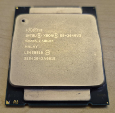 Intel Xeon E5-2640 v3 2.60GHz 8-Core CPU SR205 90W CM8064401830901