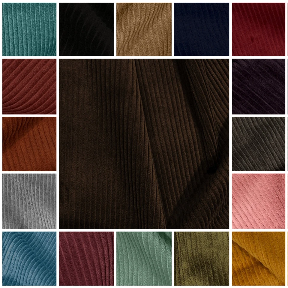 Corduroy Washed 4.5 Wale Cotton Fabric John Louden Soft 140cm Wide