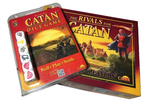 The Settlers of Catan #483 *Orange Pieces ONLY* Replacement Pieces