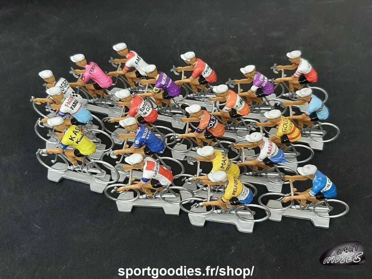 20 cyclistes miniatures - Tour de france Giro - Cycling figure