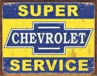 Chevrolet 12.5x16 Licensed Metal Sign Desperate Enterprises USA