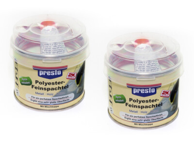 Polyester Feinspachtel Fein Spachtel weiß Presto Prestolith 500 g DC601211