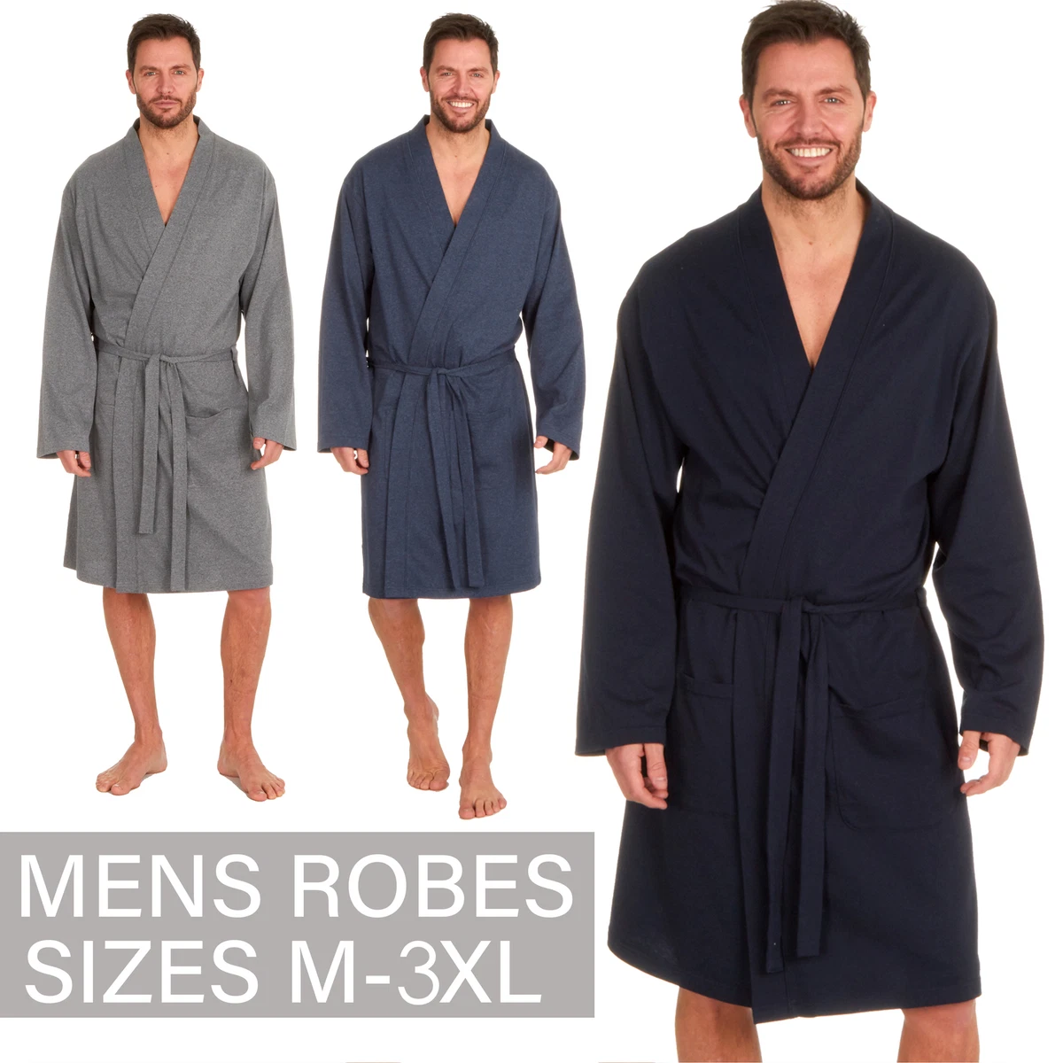 Men's Triton Terry Cotton Bathrobe – The Sleep Code