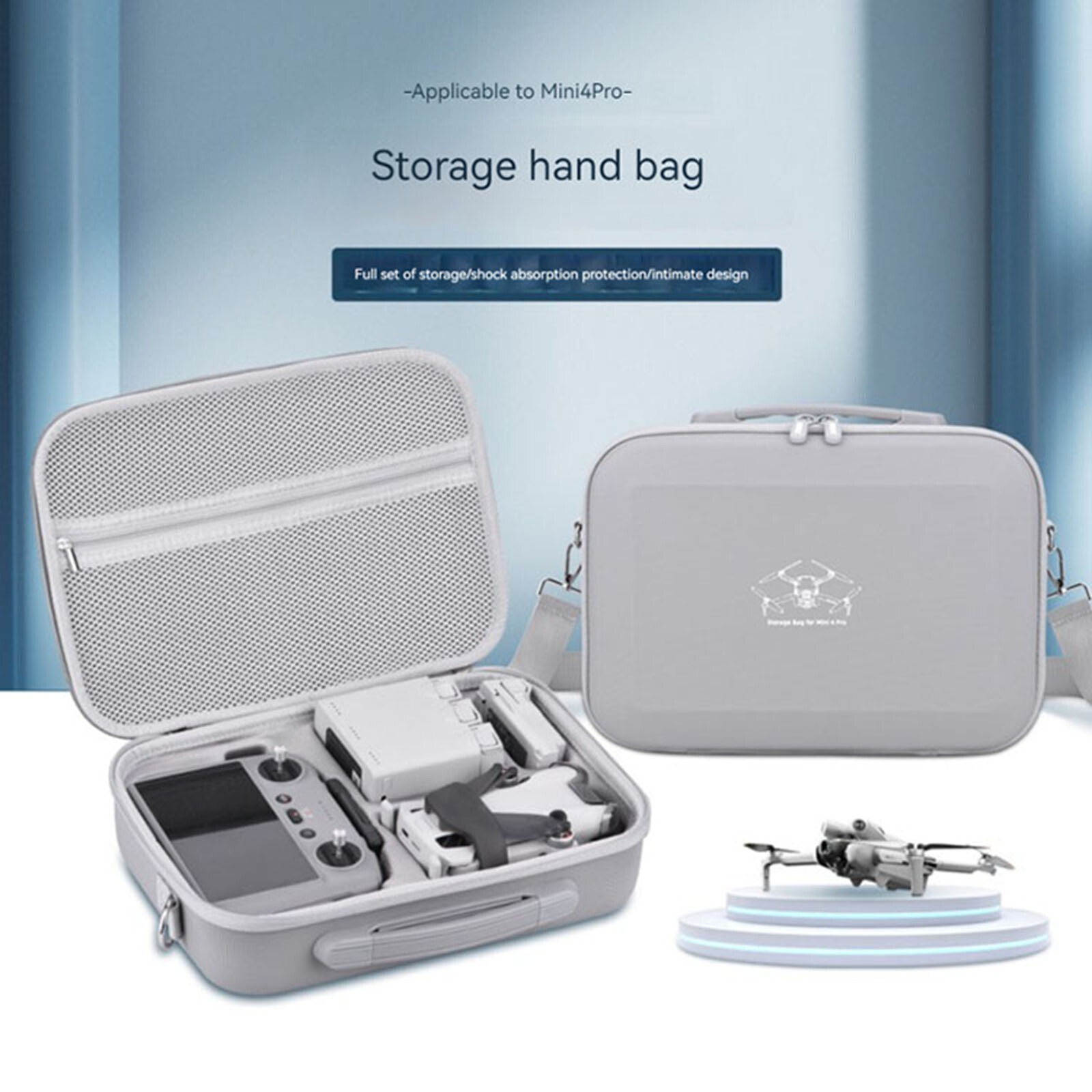 DJI Mini 4 Pro Crossbody Shoulder Bag Portable Storage Case-image