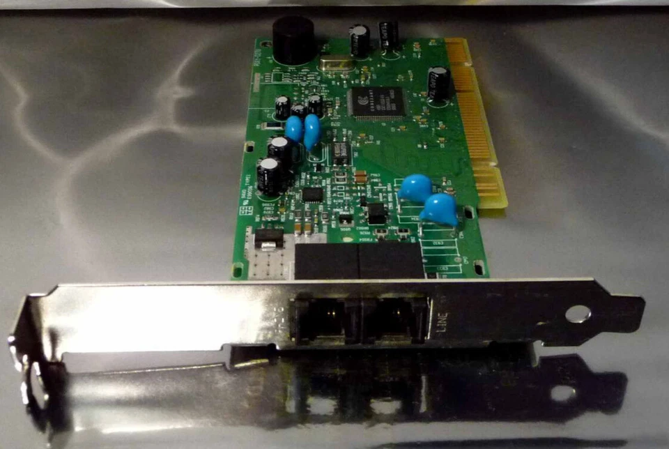 Conexant Systems 56K V.92 PCI Fax/Modem Card - P/N: RD01-D270 IBM FRU 22P7943 - Image 3 of 3