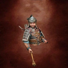 1/9 Scale Resin Bust - Mongol Warrior Genghis Khan Historical Figure Model Kit