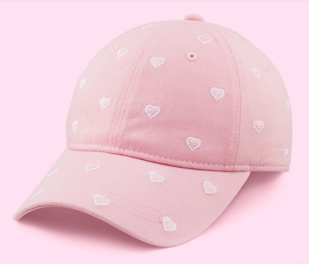 Embroidered Hearts Basesball Hat - Stoney Clover Lane x  display picture 1