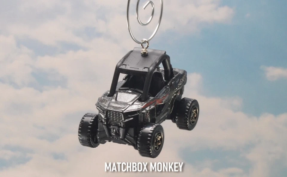 Polaris RZR 1000 ATV 4x4 Custom Christmas Ornament 1/64 Gator Honda Suzuki Rhino - Image 2 of 4