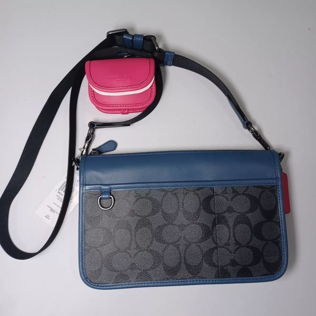 Graham crossbody in outlet colorblock signature canvas